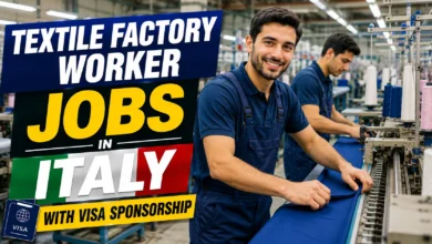 Textile Factory Worker Jobs in Italy with Visa Sponsorship 2026