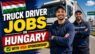 Truck Driver Jobs in Hungary with Visa Sponsorship 2026