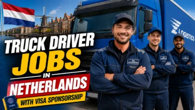 Truck Driver Jobs in Netherlands with Visa Sponsorship 2026