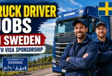 Truck Driver Jobs in Sweden with Visa Sponsorship 2026