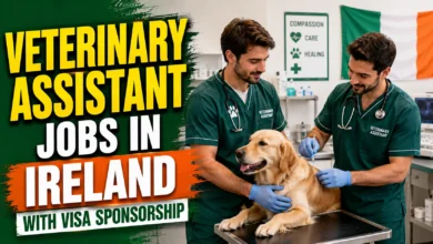 Veterinary Assistant Jobs in Ireland with Visa Sponsorship 2026
