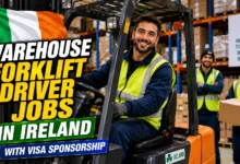 Warehouse Forklift Driver Jobs in Ireland with Visa Sponsorship 2026