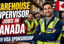 Warehouse Supervisor Jobs in Canada with Visa Sponsorship 2026