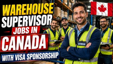 Warehouse Supervisor Jobs in Canada with Visa Sponsorship 2026