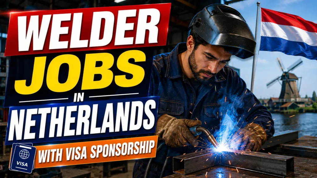 Welder Jobs in Netherlands with Visa Sponsorship 2026
