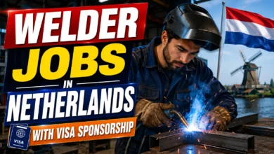 Welder Jobs in Netherlands with Visa Sponsorship 2026